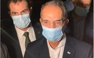 وزير الاتصالات يزور سنترال رمسيس لتفقد آثار الحريق