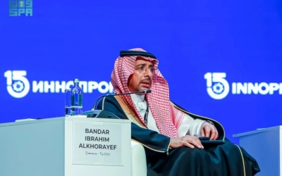 وزير الصناعة في جلسة حوارية بروسيا: المملكة تستهدف ريادة مبكرة في تقنيات المستقبل.