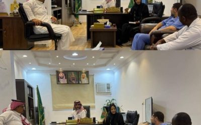 وفد من "الحياة الفطرية" يزور وحدة البيئة ببني مالك لبحث إنشاء محمية جبل بثرة