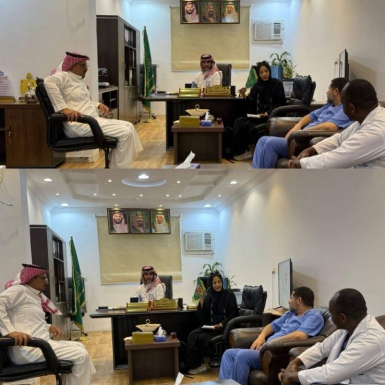وفد من “الحياة الفطرية” يزور وحدة البيئة ببني مالك لبحث إنشاء محمية جبل بثرة