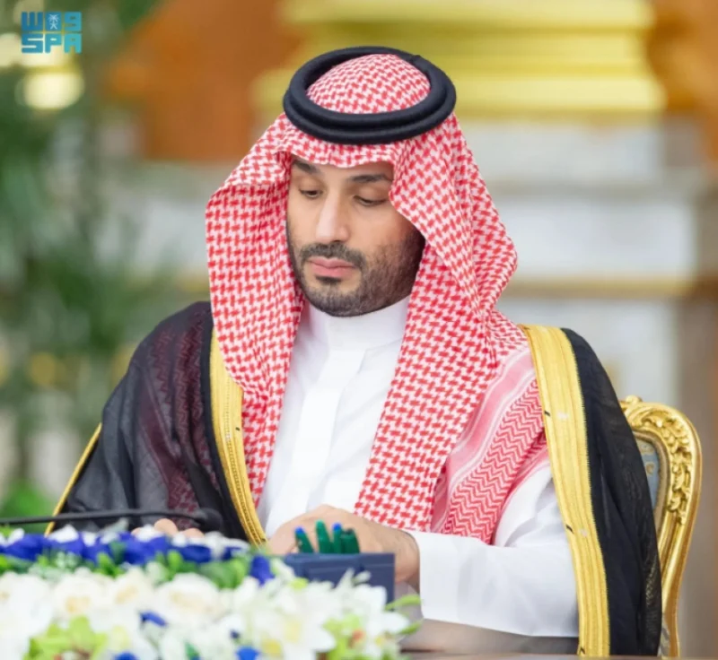 ولي العهد يترأس جلسة مجلس الوزراء بجدة