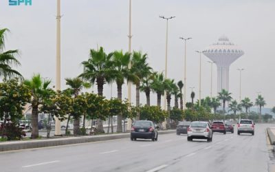 أمطار خفيفة تهطل على المنطقة الشرقية حسب الأرصاد