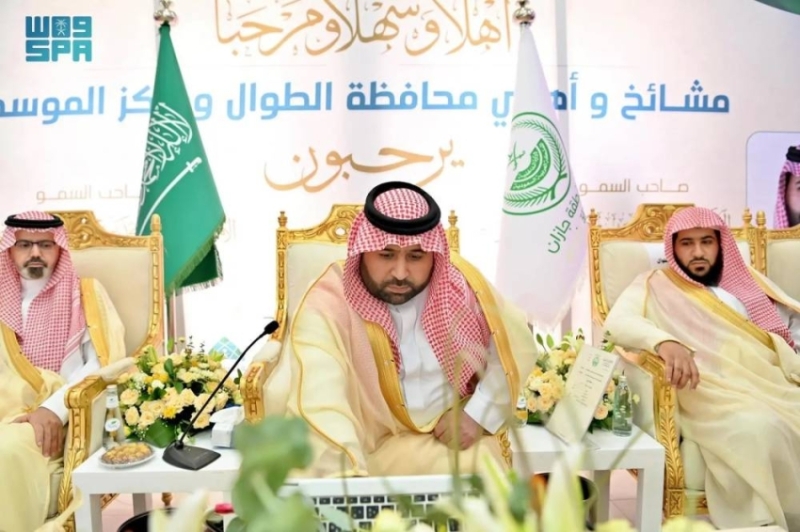 أمير جازان يطلق مجموعة من المشروعات التنموية في "الطوال"