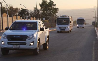 إجلاء الدفعة التاسعة من أطفال غزة المرضى إلى الأردن للعلاج