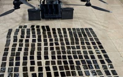 إحباط محاولة تهريب مخدرات عبر طائرة مسيرة في المنطقة العسكرية الجنوبية