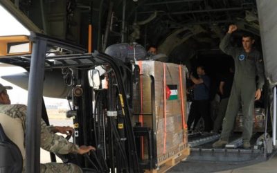 إنزالات جوية جديدة في قطاع غزة بالتعاون مع شركاء دوليين