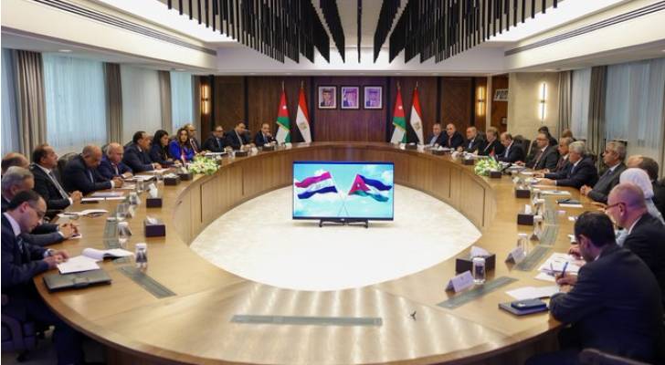 اجتماعات اللجنة العُليا الأردنية - المصرية تنطلق في دورتها الثالثة والثلاثين