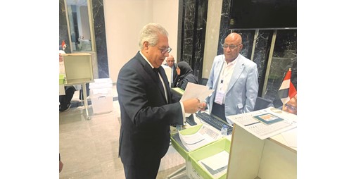اختتمت انتخابات مجلس الشيوخ بالسفارة المصرية في الكويت بالفيديو