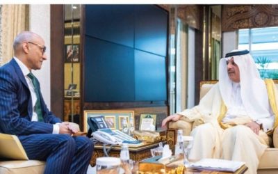 استقبال السفير الباكستاني من قبل بن عيَّاف