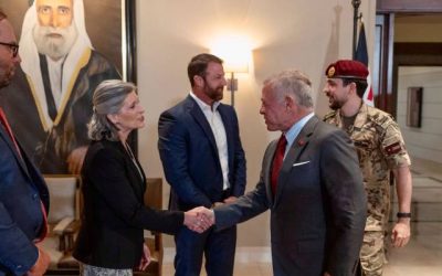 استقبال الملك لوفد الكونغرس الأمريكي