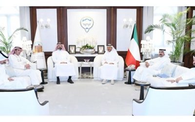 استقبال مدير عام الهيئة العامة للزراعة من قبل محافظ الفروانية