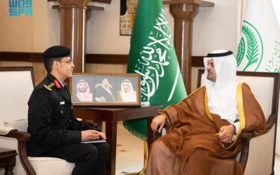 استقبال مدير مركز العمليات الأمنية الموحدة في مكة المكرمة