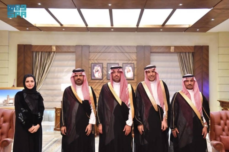 استقبال مُحافظ جدة لرئيس جامعة جدة