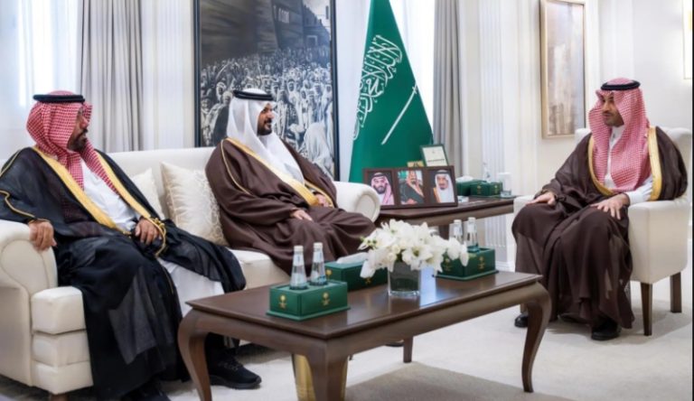 استقبال نائب أمير الجوف لرئيس وأعضاء “ترافُق” لرعاية الأيتام