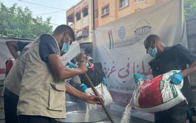 التكايا الأردني بغزة تواصل تقديم 1,043,920 وجبة ساخنة منذ بداية الأزمة