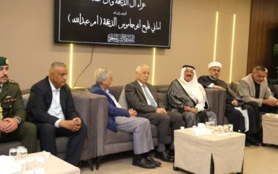 العيسوي يعزي آل جمعة وأبو جاموس والعساف مندوباً عن الملك وولي العهد