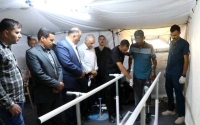 القوات المسلحة تدعم وحدة مبتوري الأطراف بزيادة الأطراف الاصطناعية  
تعزيز وحدة دعم مبتوري الأطراف بـ"القوات المسلحة" بأطراف اصطناعية  
نقلة نوعية: القوات المسلحة تعزز وحدة الدعم بأطراف اصطناعية جديدة  
تطوير جديد في دعم مبتوري الأطراف من قبل القوات المسلحة