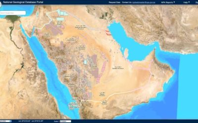 "المساحة الجيولوجية" تنظم ورشة عمل افتراضية للتعريف بآلية الحصول على البيانات الجيولوجية.
