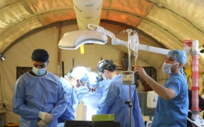 المستشفى الميداني الأردني جنوب غزة/7 ينجز عمليات جراحية نوعية