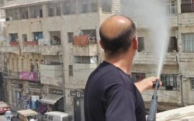 بلدية السلط تبدأ تنفيذ عمليات تبريد لمواجهة موجة الحر الشديدة