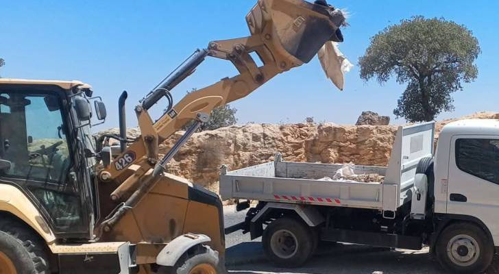 بلدية بيرين تدشن حملة نظافة شاملة استجابة لانتشار النفايات
