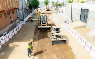 تبوك تعالج تجمعات مياه الأمطار بـ37 نقطة