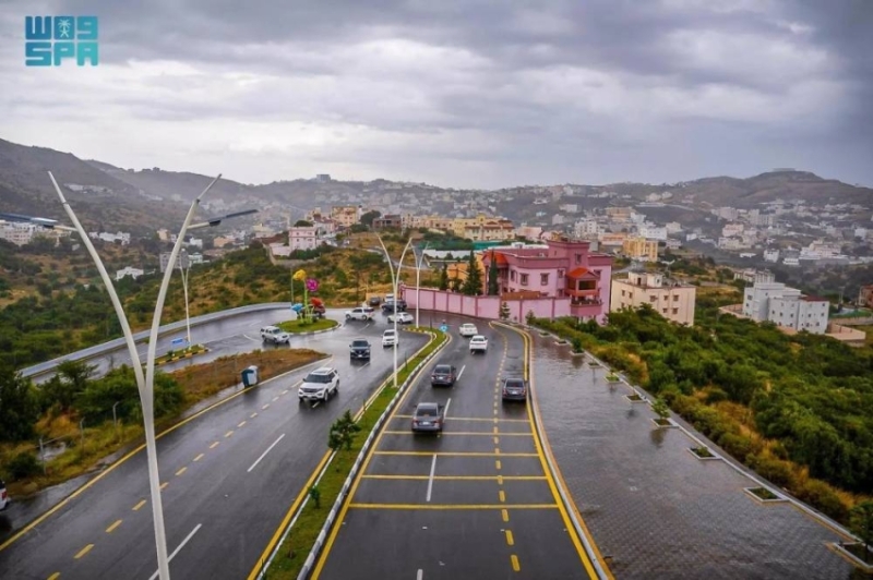 تحذير من الأمطار الغزيرة في منطقة الباحة