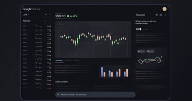 إعادة تصميم Google Finance تعتمد بالكامل على الذكاء الاصطناعى مع روبوت محادثة