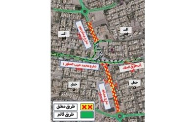 تطوير السلام وحطين يغلق شارعين بدءًا من السبت