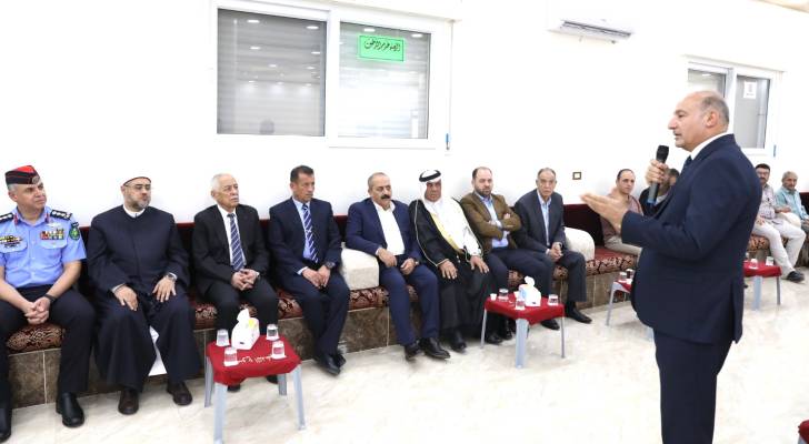 تعزية ملكية لعشائر العكور والشرع والمجالي والبلوي من العيسوي