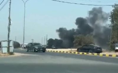 تعلن شركة الكهرباء الوطنية عن إخماد حريق في محطة تحويل الصبيحي