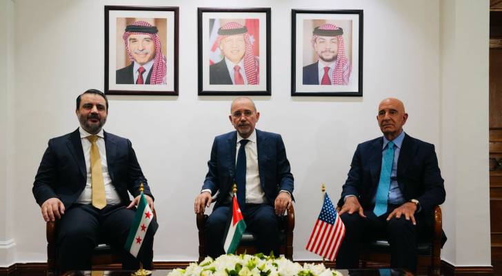 توافق مشترك لتشكيل مجموعة عمل ثلاثية لدعم الحكومة السورية في جهود وقف إطلاق النار بالسويداء