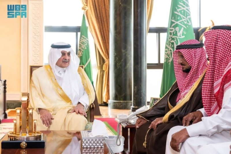 توجه أمير تبوك لاستقبال المواطن ناصر البلوي المتنازل عن قاتل ابنه