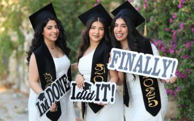 ثلاث توائم يتحدّين الصعاب في عجلون ويتفوّقن في التوجيهي