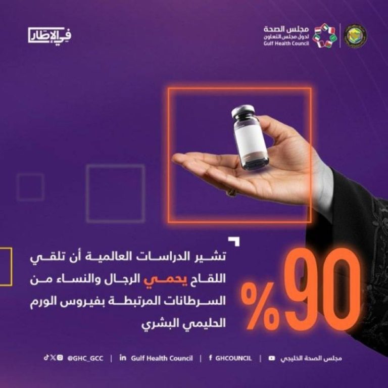 حملة توعية تطلق للترويج بلقاح فيروس الورم الحليمي