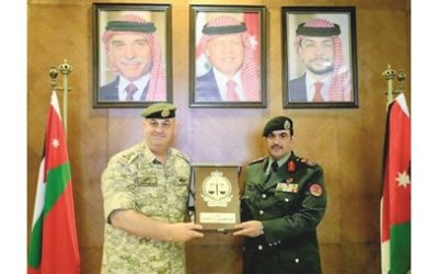 رئيس هيئة القضاء العسكري يؤكد: علاقاتنا مع الأردن تمثل نموذجاً للتعاون الشامل