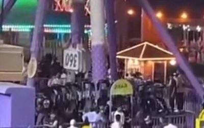 رصد مأساوي: تفاصيل حادثة سقوط لعبة الطائف