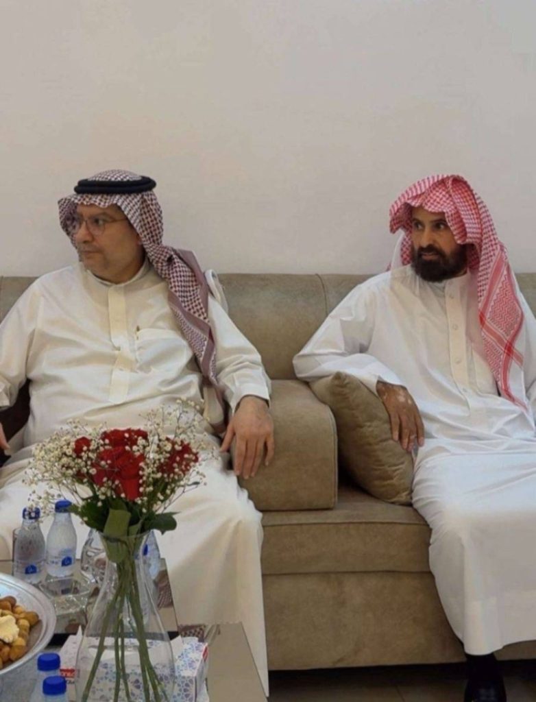زيارة الأمير تركي بن محمد ليوسف الرشيدي بالمدينة المنورة