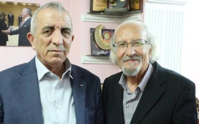 زيارة مميزة لوزير الثقافة إلى منزل الشاعر والإعلامي هشام عودة