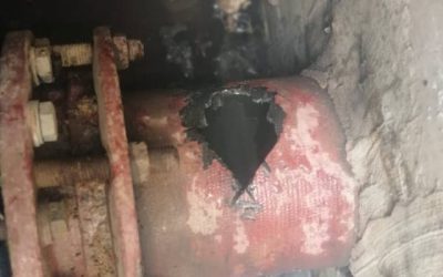 ضبط اعتداءات على المياه في جنوب عمان بطول 8 انشات