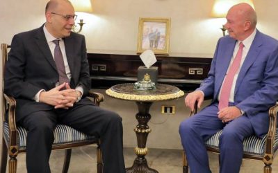 فيصل الفايز يناقش مع السفير المصري العلاقات الثنائية وأوضاع المنطقة