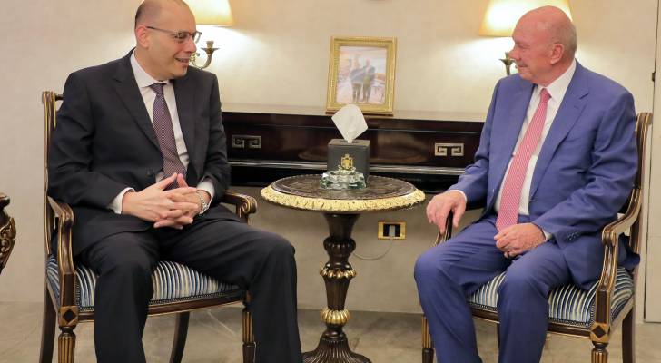 فيصل الفايز يناقش مع السفير المصري العلاقات الثنائية وأوضاع المنطقة