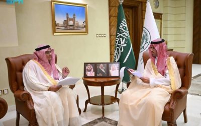 محافظ جدة يرحب بالرئيس التنفيذي لشركة مطارات جدة