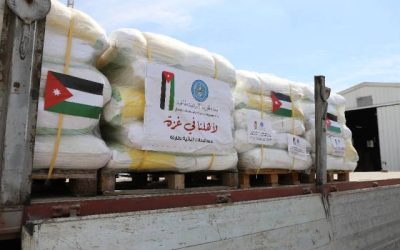 مساعدات هائلة: 427.7 مليون دولار من الهيئة الخيرية الهاشمية لغزة