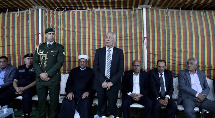 منطقة العبيسات تستقبل العيسوي معزياً بالمدادحة والذنيبات