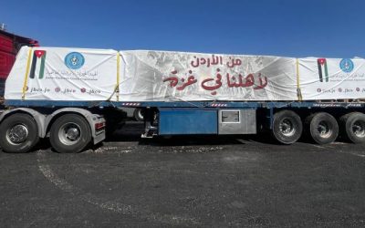 "مهرجان الأردن للطعام" يطلق قافلة إغاثة جديدة للأهل في غزة