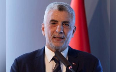 وزير التجارة التركي يعلن انخفاض العجز التجاري إلى 6.4 مليارات دولار بشكل ملحوظ.