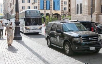 وصول المشاركين للدورة الـ(45) من مسابقة الملك عبدالعزيز الدولية إلى المدينة المنورة