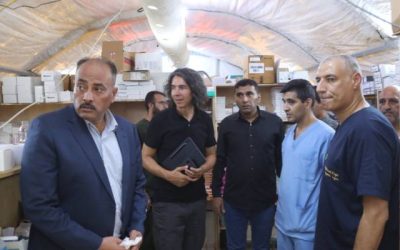 وفد أطباء بلا حدود يتجه نحو المستشفى الميداني الأردني في غزة
