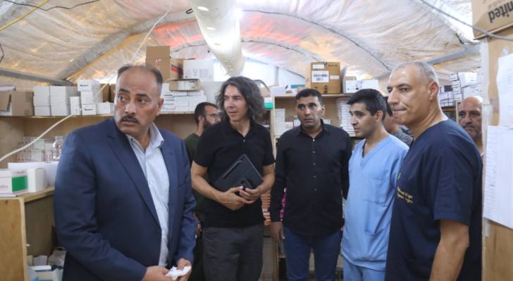 وفد أطباء بلا حدود يتجه نحو المستشفى الميداني الأردني في غزة